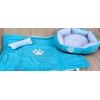 Light Blue Pet Bed Set