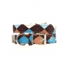 Brown & Blue Argyle Collar 1