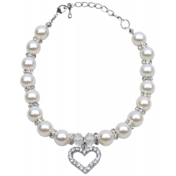 Pearl and Heart Necklace