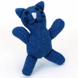 Denim Cat toy