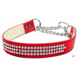 diamante martingale dog collar