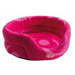 Pink Swirl Oval Bed