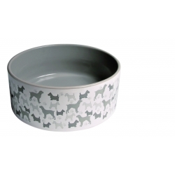 ceramic dog bowl