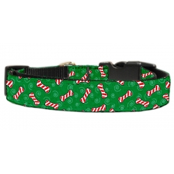 Candy Cane Cat Collar