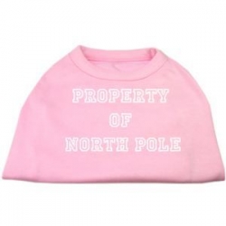 north pole dog shirt
