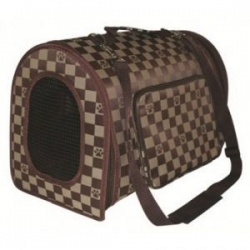 brown cat carrier