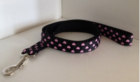 Heart Print Dog lead