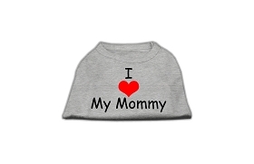 love mommy dog tshirt