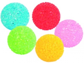 cat glitter balls
