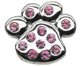 Pink Paw Charm