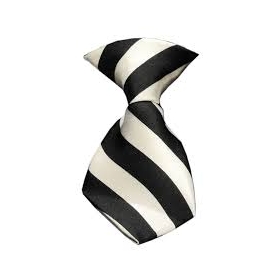 Dog Neck Tie White