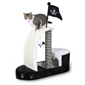 pirate ship cat scratcher