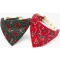 christmas dog bandana