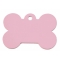 Rose Pink Bone Pet ID tag